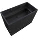 Leilani Black Outdoor Planter